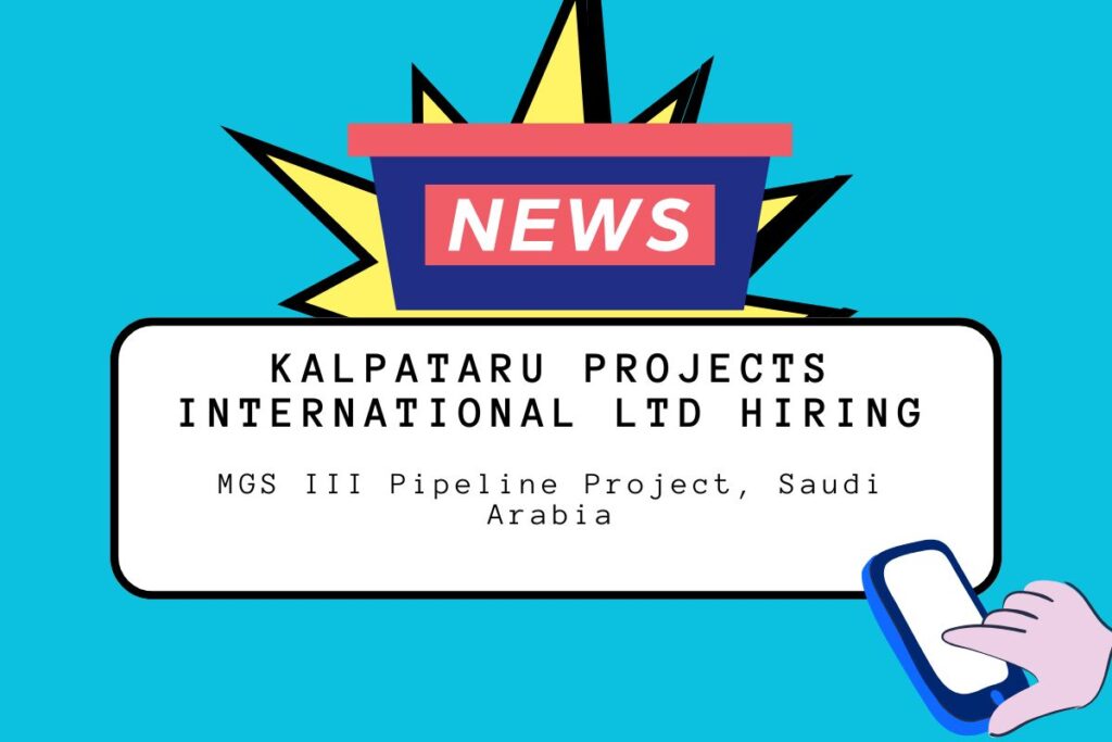 Kalpataru Projects International Ltd Hiring